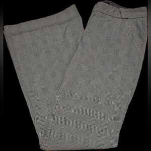 Worthington Petite Women Gray Curvy Fit  Flare Leg/boot Cut Dress Pants 14P